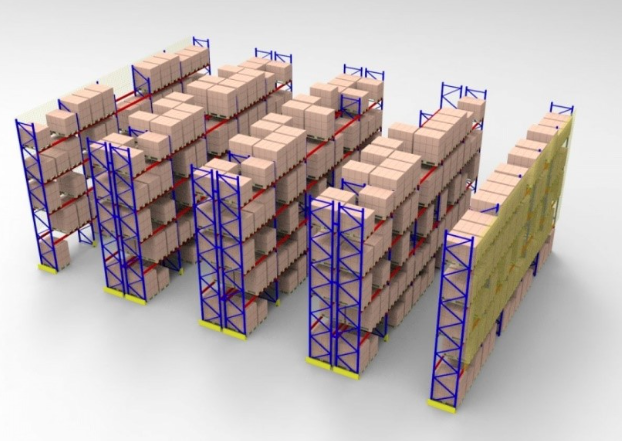 sistema porta pallet tradizionale