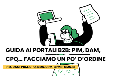 Guida ai portali B2B: PIM, DAM, CPQ… facciamo un po’ d’ordine