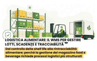 Logistica alimentare: il WMS per gestire lotti, scadenze e tracciabilità